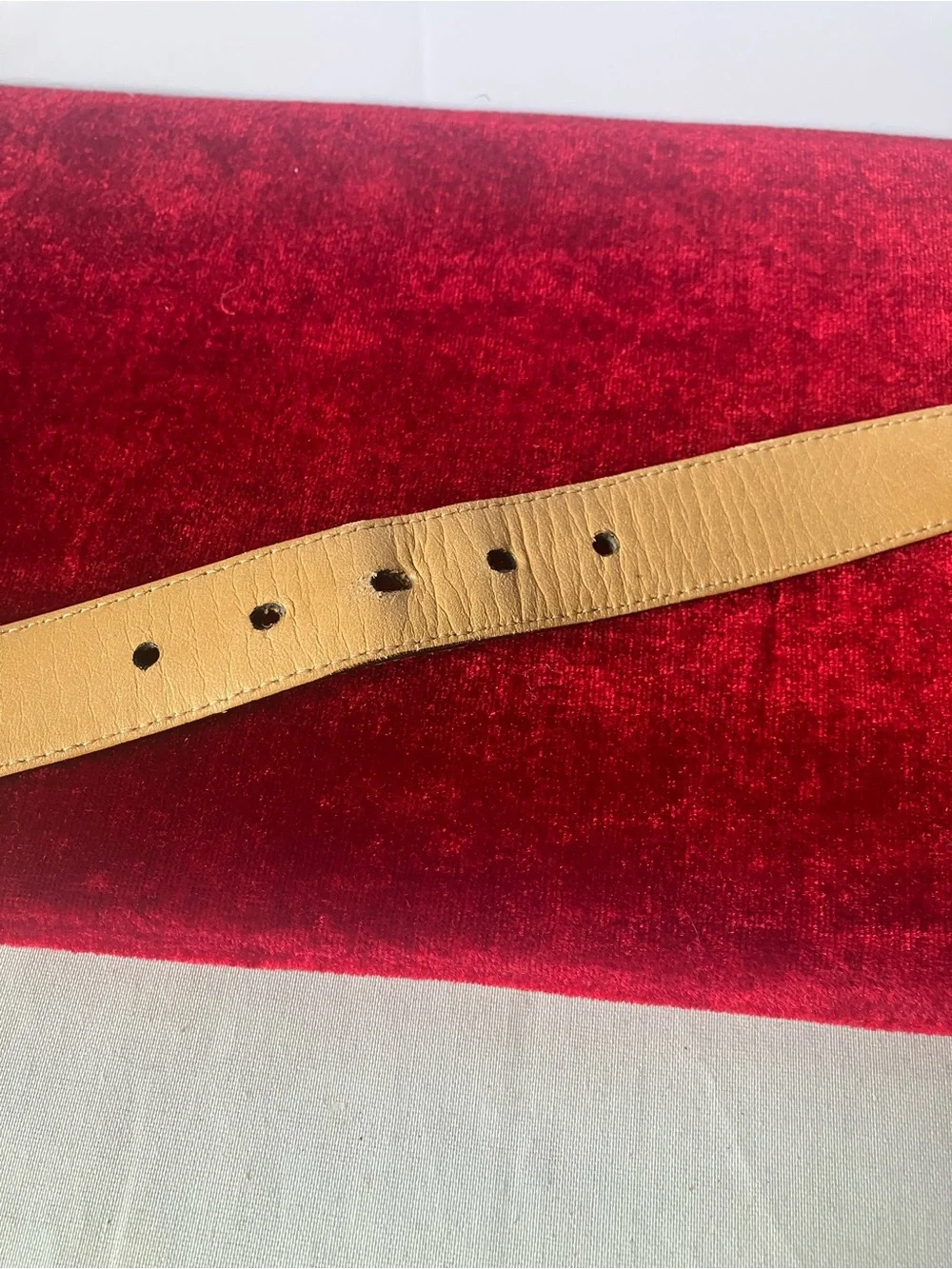 Trafalgar Belt Burnished Java Lizard Brown Sz 38.